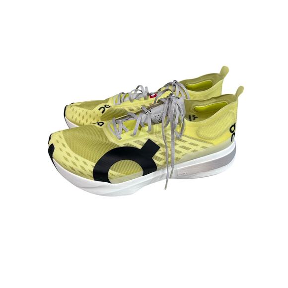 On Cloudboom Strike Men’s Running Shoes Yellow White Size 12 Elite Race Shoes